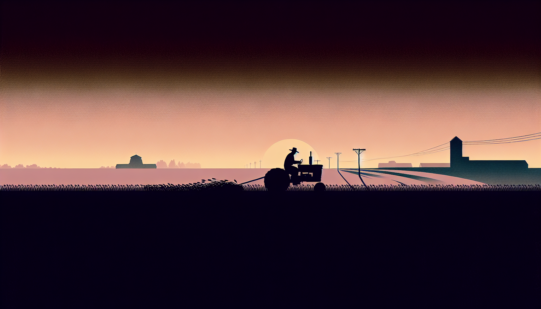 trabalhador em campo agrícula para seguro rural